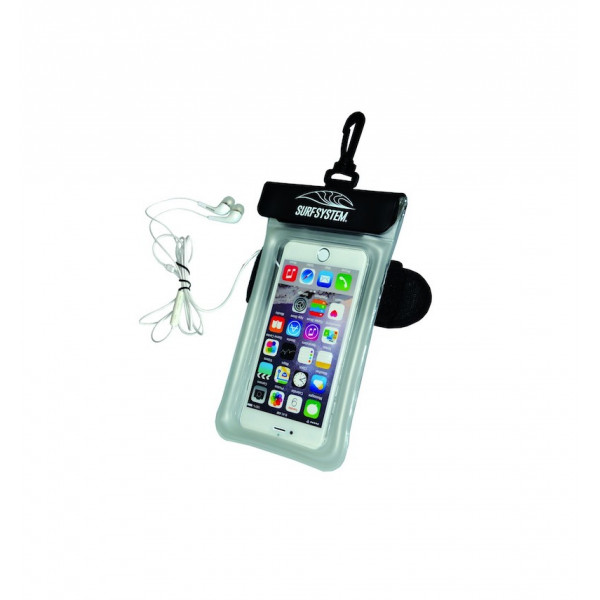 POCHETTE ÉTANCHE FLOTTANTE SURF SYSTEM POUR SMARTPHONE - PRISE CASQUE AUDIO / BRASSARD POCHETTE ÉTANCHE FLOTTANTE SURF SYSTEM POUR SMARTPHONE - PRISE CASQUE AUDIO / BRASSARD
