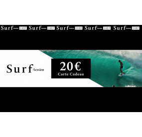 Carte cadeau 20€ - Surf Session