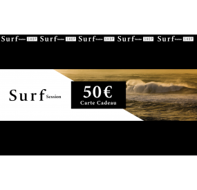Carte cadeau 50€ - Surf Session