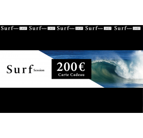 Carte cadeau 200€ - Surf Session