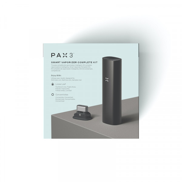 PAX 3 COMPLETE KIT VAPORIZER ONYX PAX 3 COMPLETE KIT VAPORIZER ONYX