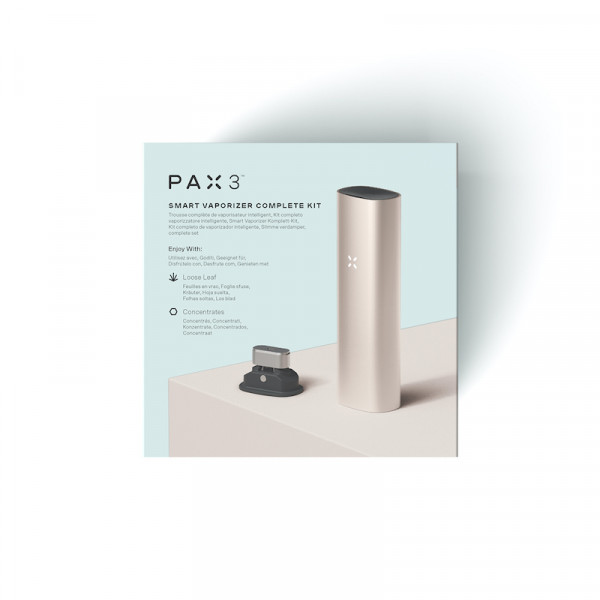 PAX 3 COMPLETE KIT VAPORIZER SAND PAX 3 COMPLETE KIT VAPORIZER SAND